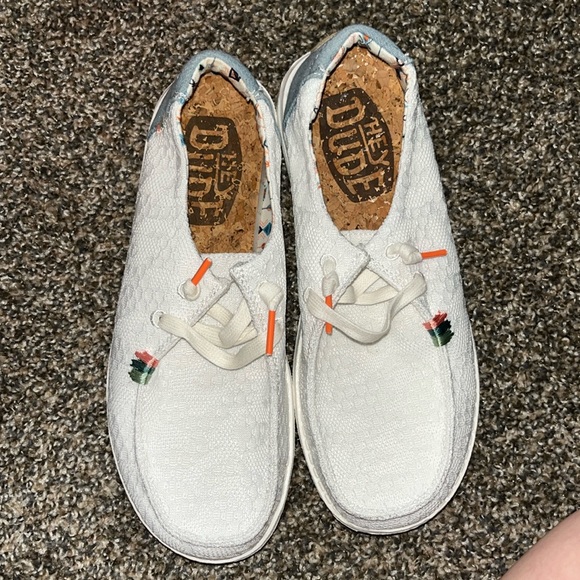 Wendy boho white crochet HEY DUDES - Picture 1 of 5